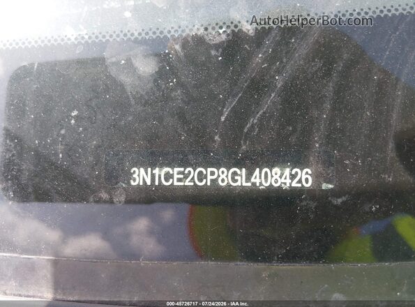 3N1CE2CP8GL408426 2016 NISSAN VERSA NOTE Black Widok komory silnika