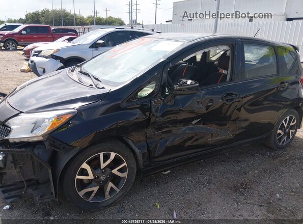 3N1CE2CP8GL408426 2016 NISSAN VERSA NOTE Black Widok z przodu