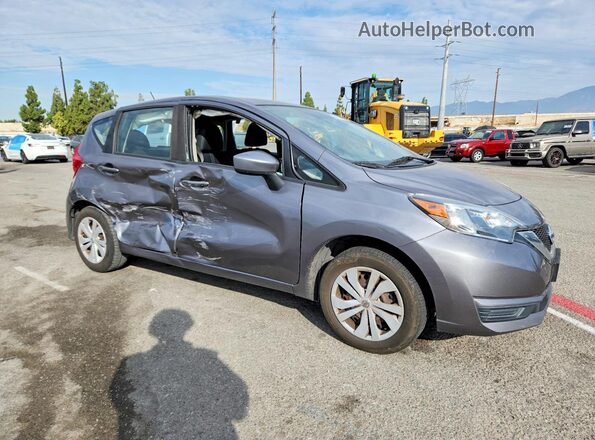 3N1CE2CP8HL365336 2017 NISSAN VERSA Серый Передняя правая четверть