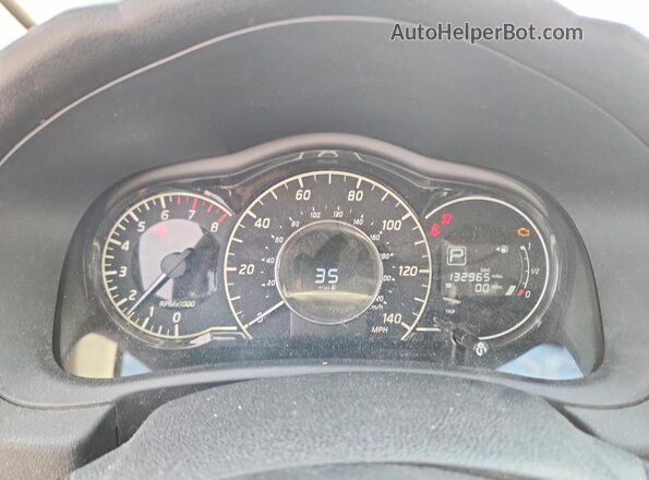 3N1CE2CP8HL365336 2017 NISSAN VERSA Серый Вид щитка приборов