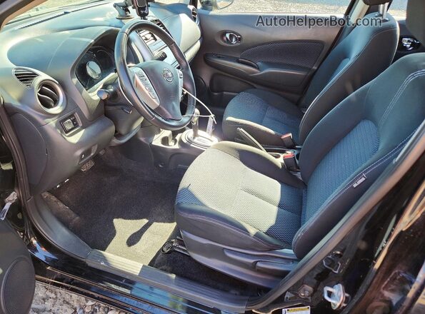 3N1CE2CP8JL358067 2018 NISSAN VERSA Black Սալոնի դիմացի տեսք