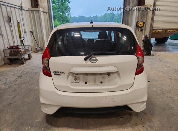 3N1CE2CP8JL358134 2018 NISSAN VERSA White Widok z tyłu