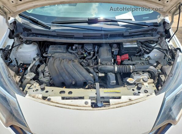 3N1CE2CP8JL369778 2018 NISSAN VERSA White Vista interior trasera