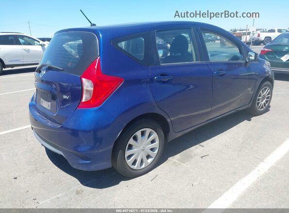 3N1CE2CP8KL363593 2019 NISSAN VERSA NOTE Blue Задня права чверть