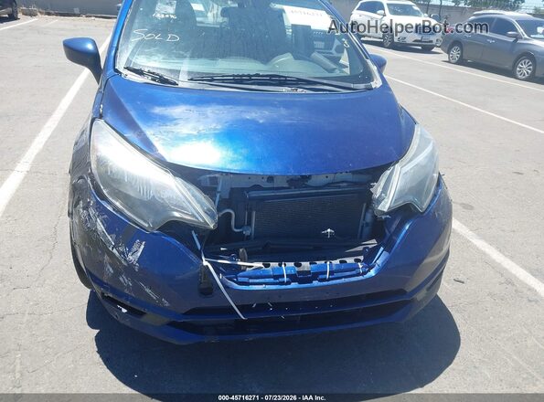 3N1CE2CP8KL363593 2019 NISSAN VERSA NOTE Blue Вид спереду