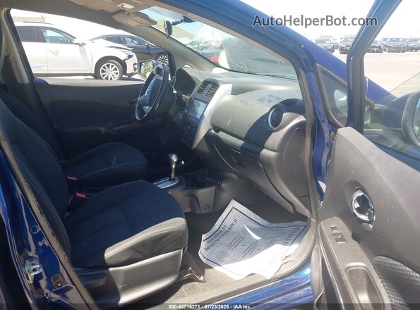 3N1CE2CP8KL363593 2019 NISSAN VERSA NOTE Blue Вид салону спереду