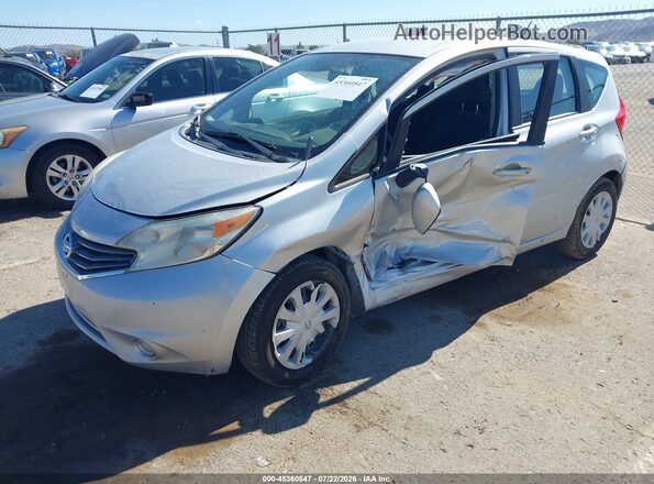 3N1CE2CP9GL368941 2016 NISSAN VERSA NOTE Silver Առջևի ձախ երեք քառորդ տեսարան