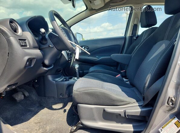 3N1CE2CP9GL377350 2016 NISSAN VERSA Серый Вид салона спереди