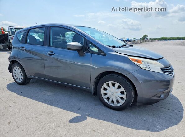 3N1CE2CP9GL377350 2016 NISSAN VERSA Серый Передняя правая четверть