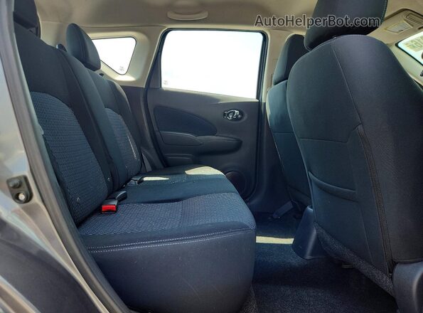 3N1CE2CP9GL377350 2016 NISSAN VERSA Серый Вид задних сидений