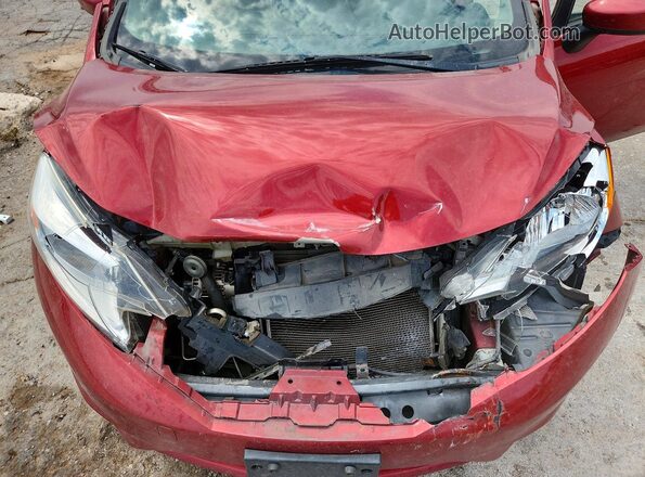 3N1CE2CP9GL390065 2016 NISSAN VERSA Maroon Vista interior trasera