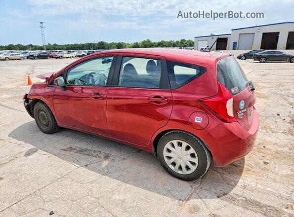 3N1CE2CP9GL390065 2016 NISSAN VERSA Maroon Trasero izquierdo