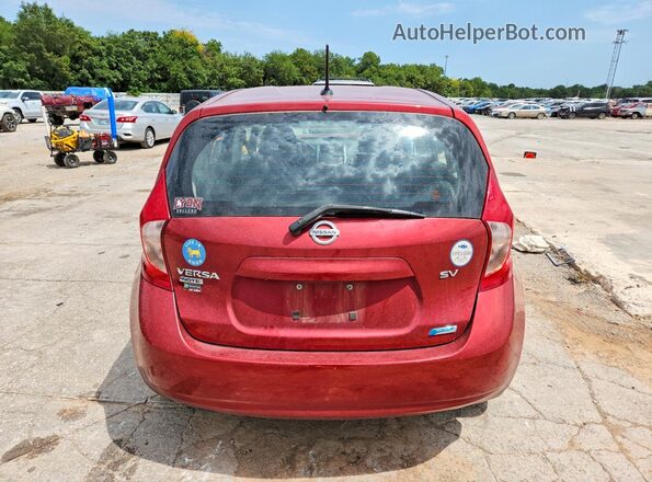3N1CE2CP9GL390065 2016 NISSAN VERSA Maroon Vista trasera