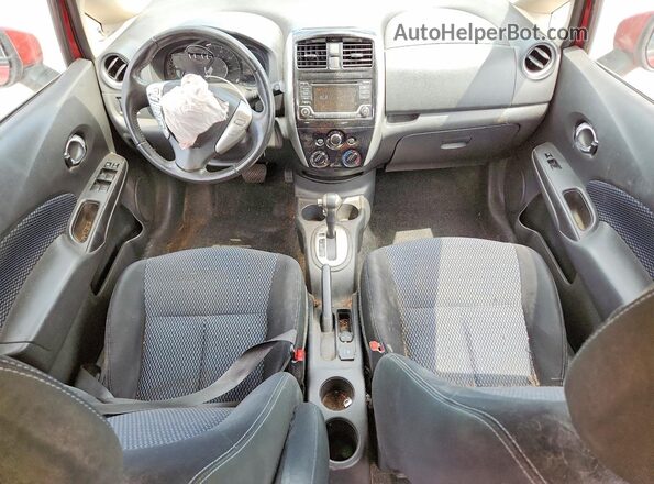 3N1CE2CP9GL390065 2016 NISSAN VERSA Maroon Vista del salpicadero