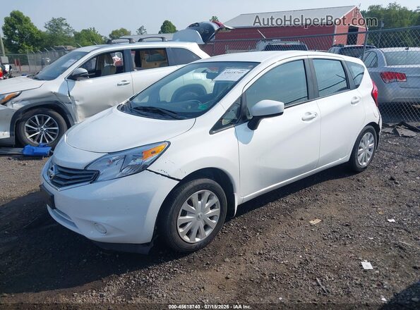 3N1CE2CP9GL395296 2016 NISSAN VERSA NOTE Белый Передняя левая четверть