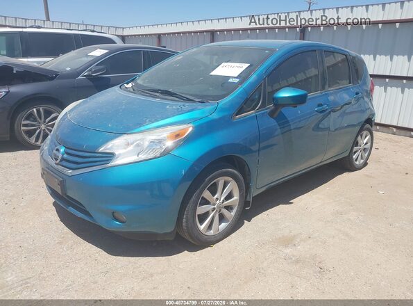 3N1CE2CP9GL398053 2016 NISSAN VERSA NOTE Blue Przód lewy