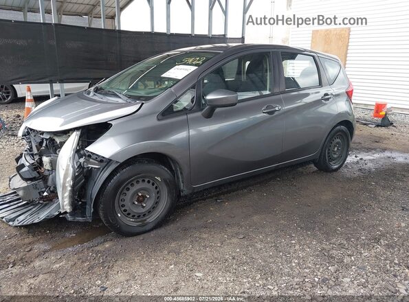 3N1CE2CP9GL408256 2016 NISSAN VERSA NOTE Gray Передня ліва чверть