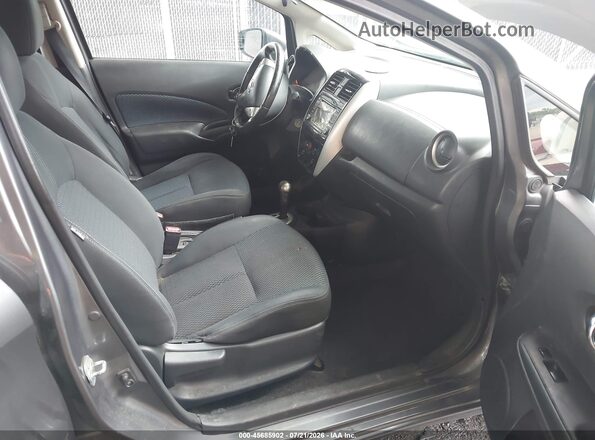 3N1CE2CP9GL408256 2016 NISSAN VERSA NOTE Gray Вид салону спереду