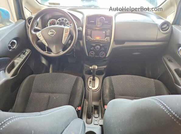 3N1CE2CPXGL373999 2016 NISSAN VERSA Blue Vista del salpicadero