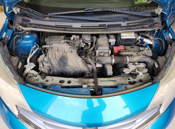 3N1CE2CPXGL373999 2016 NISSAN VERSA Blue Vista interior trasera