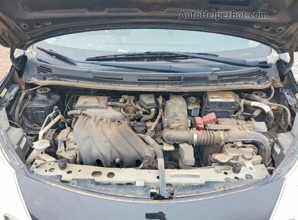 3N1CE2CPXGL375736 2016 NISSAN VERSA Black Rear interior view