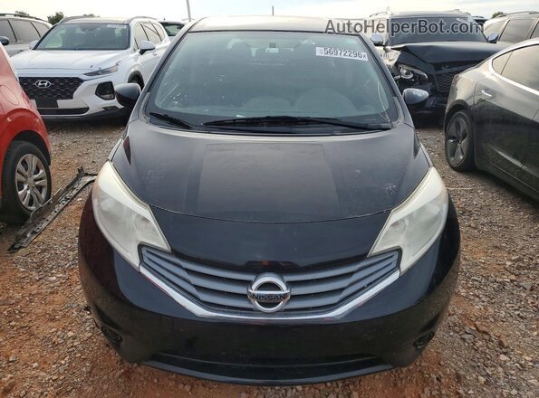 3N1CE2CPXGL375736 2016 NISSAN VERSA Black Front view