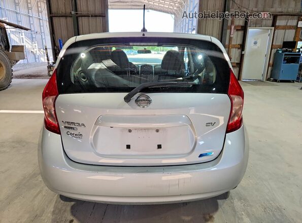 3N1CE2CPXGL377647 2016 NISSAN VERSA Silver უკანა ხედი