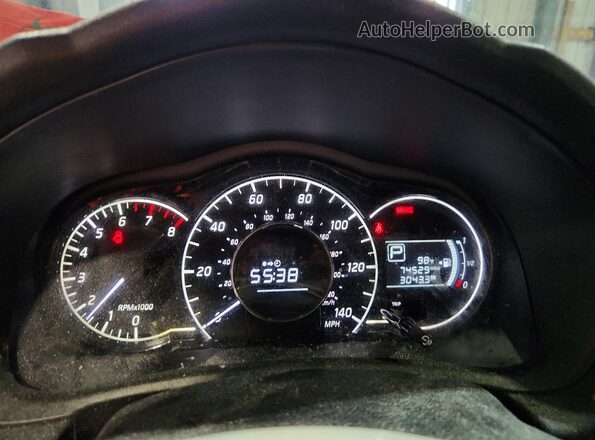 3N1CE2CPXGL377647 2016 NISSAN VERSA Silver ხელსაწყოთა პანელის ხედი