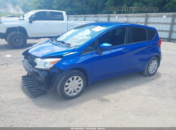 3N1CE2CPXGL380385 2016 NISSAN VERSA NOTE Синий Передняя левая четверть