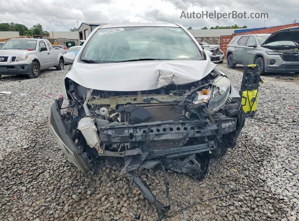 3N1CE2CPXHL355620 2017 NISSAN VERSA Silver Դիմացի տեսք