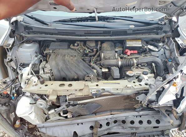 3N1CE2CPXHL355620 2017 NISSAN VERSA Silver Սալոնի հետևի տեսք