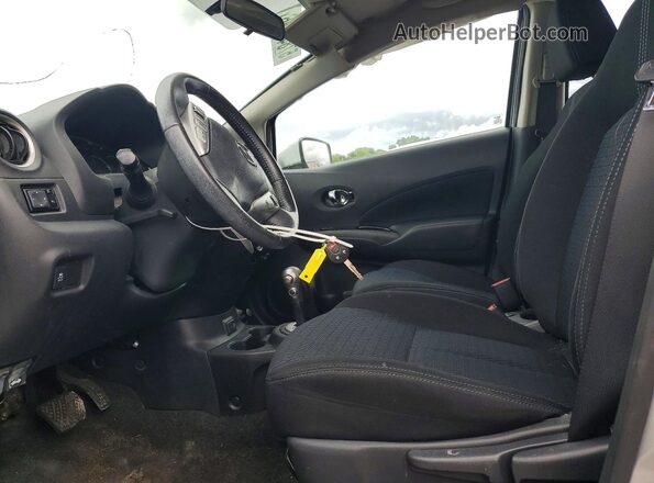 3N1CE2CPXHL355620 2017 NISSAN VERSA Silver Սալոնի դիմացի տեսք