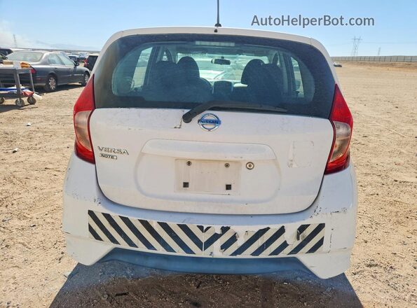 3N1CE2CPXHL365449 2017 NISSAN VERSA White უკანა ხედი