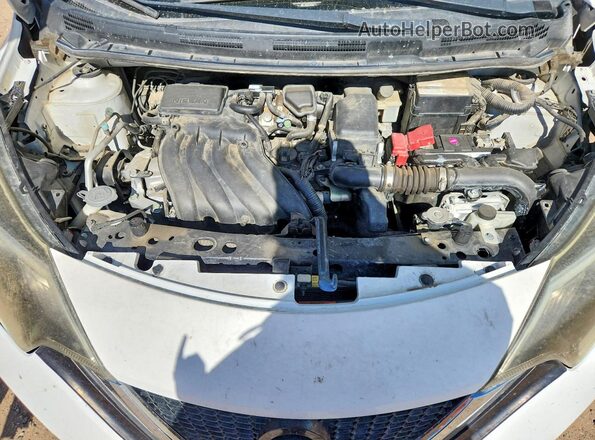 3N1CE2CPXHL365449 2017 NISSAN VERSA White უკანა სალონის ხედი