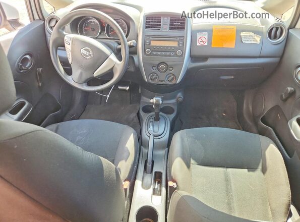 3N1CE2CPXHL365449 2017 NISSAN VERSA White წინა პანელის ხედი