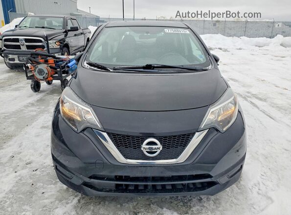3N1CE2CPXHL378251 2017 NISSAN VERSA Black Դիմացի տեսք