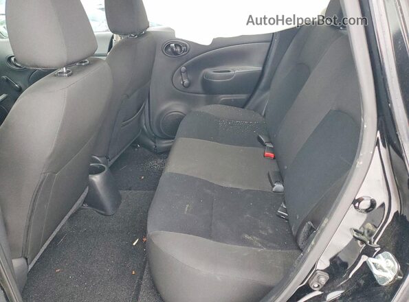 3N1CE2CPXHL378251 2017 NISSAN VERSA Black Հետևի նստատեղերի տեսք