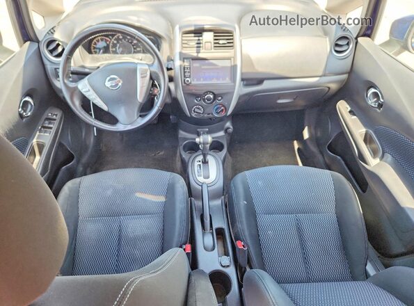 3N1CE2CPXKL354166 2019 NISSAN VERSA Blue Vista del salpicadero