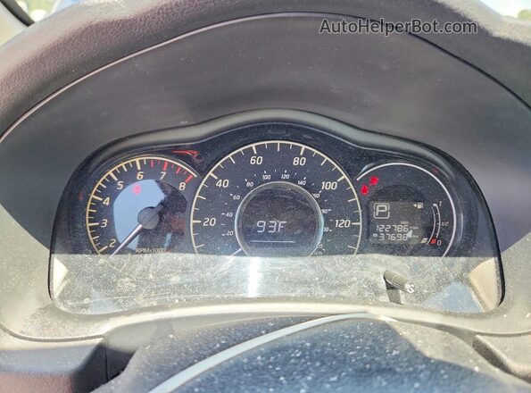 3N1CE2CPXKL354166 2019 NISSAN VERSA Blue Vista del cuadro de instrumentos