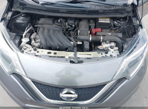 3N1CE2CPXKL365264 2019 NISSAN VERSA NOTE Gray Rear view