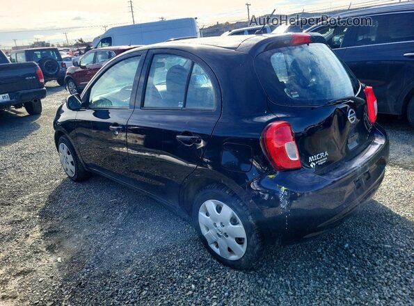 3N1CK3CP2HL243263 2017 NISSAN MICRA Черный Задняя левая четверть