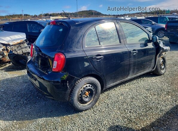 3N1CK3CP2HL243263 2017 NISSAN MICRA Черный Задняя правая четверть