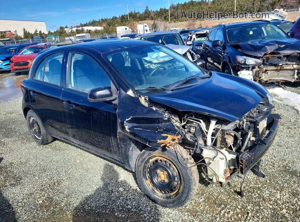 3N1CK3CP2HL243263 2017 NISSAN MICRA Черный Передняя правая четверть
