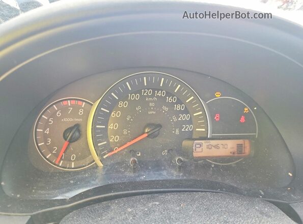 3N1CK3CP2HL243263 2017 NISSAN MICRA Черный Вид щитка приборов