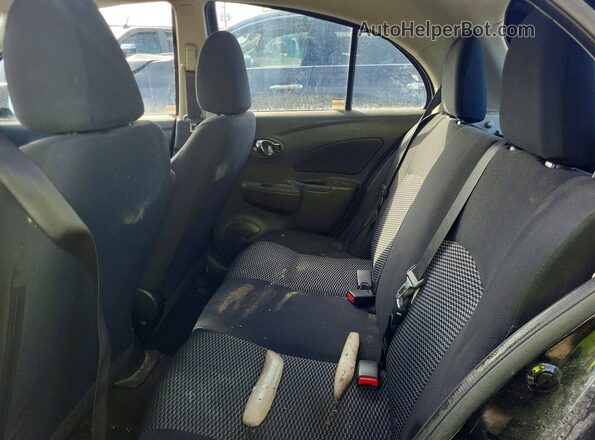3N1CK3CP2HL243263 2017 NISSAN MICRA Черный Вид задних сидений