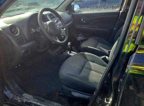 3N1CK3CP2HL243263 2017 NISSAN MICRA Черный Вид салона спереди