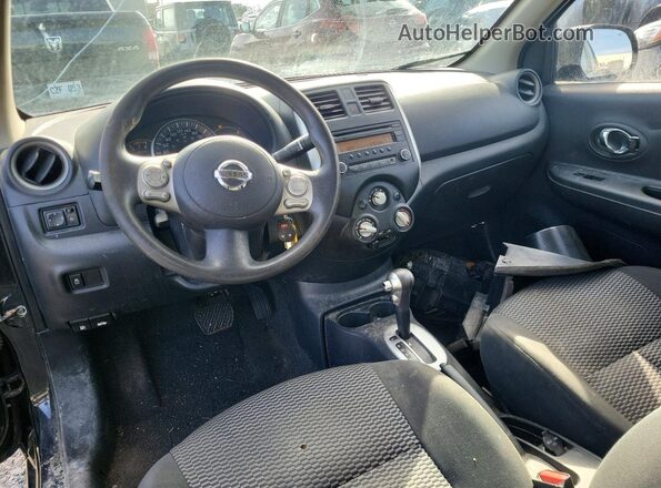 3N1CK3CP2HL243263 2017 NISSAN MICRA Черный Вид панели приборов
