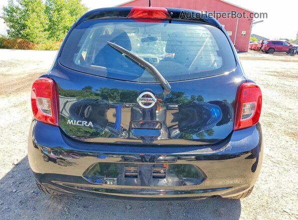 3N1CK3CP6HL267274 2017 NISSAN MICRA Black Հետևի տեսք