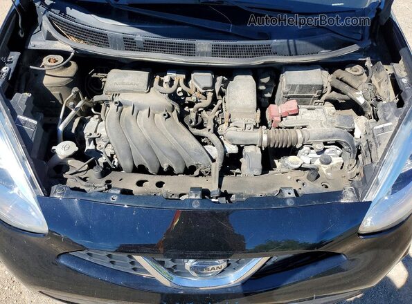 3N1CK3CP6HL267274 2017 NISSAN MICRA Black Սալոնի հետևի տեսք