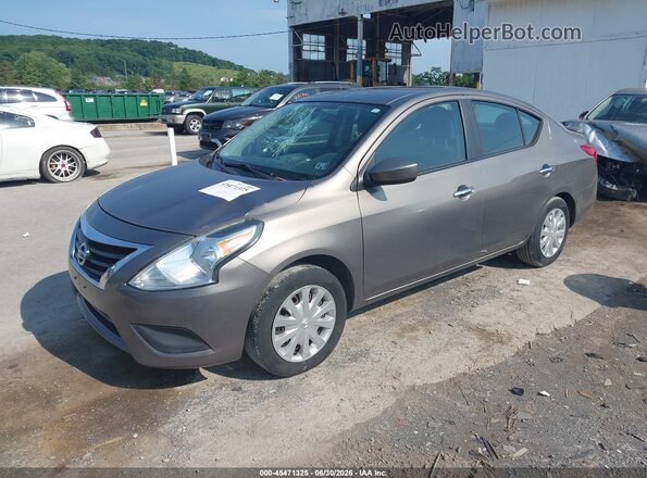3N1CN7AP0GL856823 2016 NISSAN VERSA Silver წინა მარცხენა ხედი სამი მეოთხედიდან